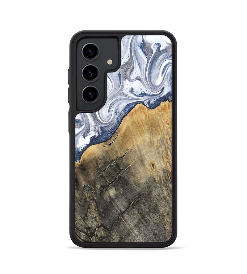 Galaxy S24 Wood Phone Case - Stevie (Blue, 816370)