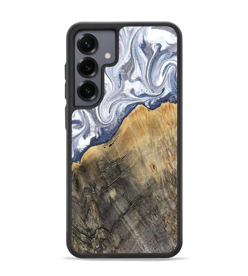 Galaxy S25 Plus Wood Phone Case - Stevie (Blue, 816370)