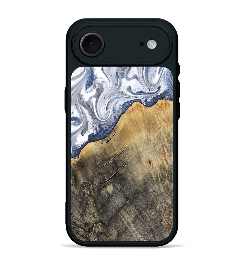 iPhone 17 Air Wood Phone Case - Stevie (Blue, 816370)