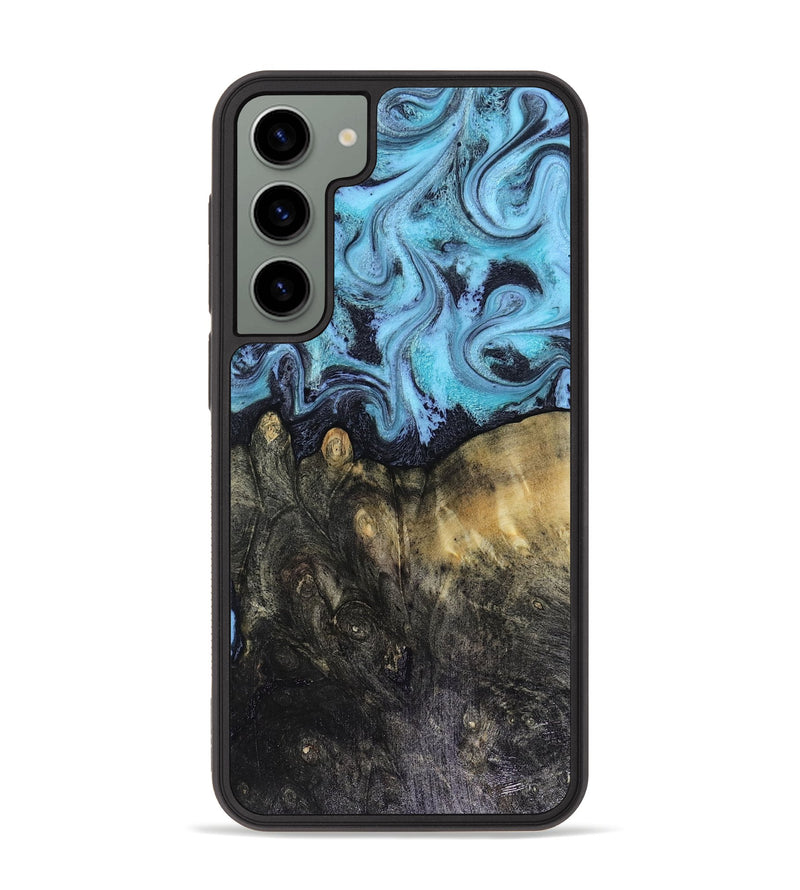 Galaxy S23 Plus Wood Phone Case - Jacque (Blue, 816372)