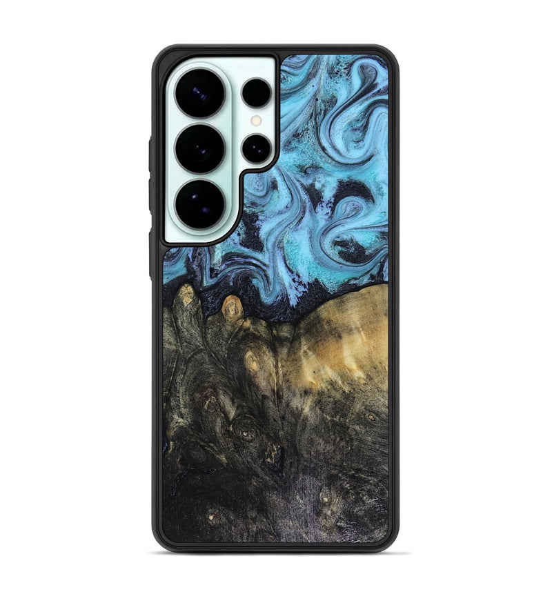 Galaxy S26 Ultra Wood Phone Case - Jacque (Blue, 816372)