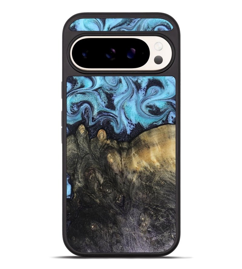 Pixel 10 Pro XL Wood Phone Case - Jacque (Blue, 816372)