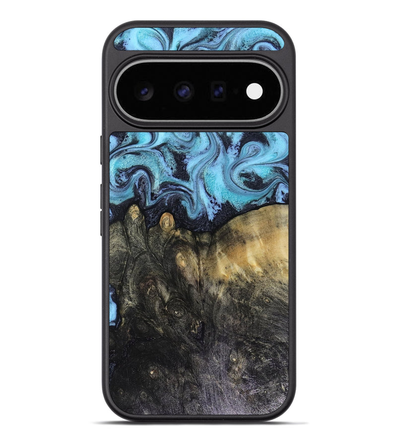 Pixel 11 Pro XL Wood Phone Case - Jacque (Blue, 816372)