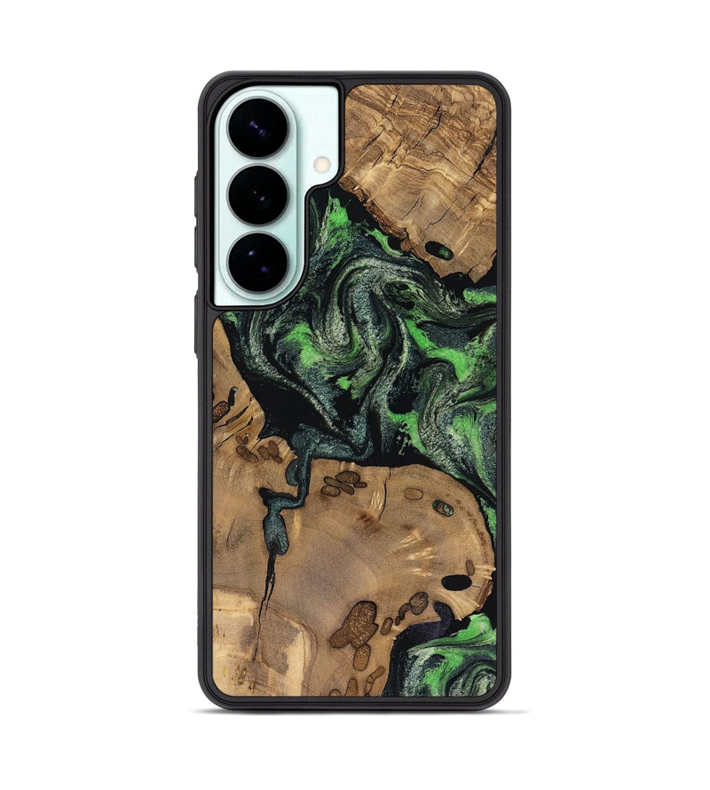 Galaxy S26 Plus Wood Phone Case - Mike (Green, 816381)