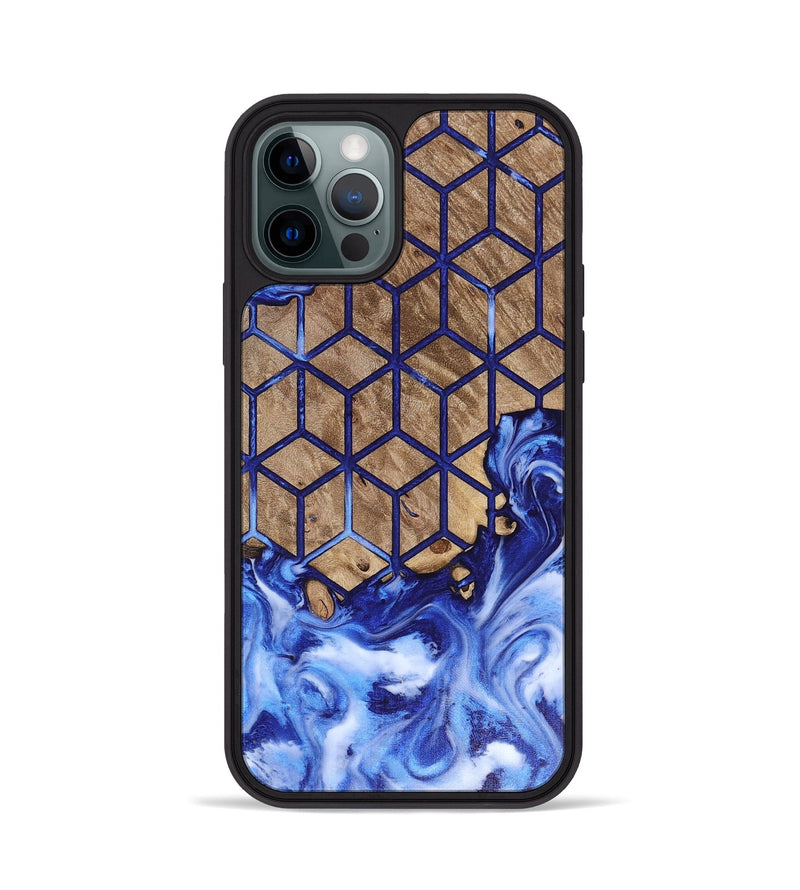 iPhone 12 Pro Wood Phone Case - Kurt (Pattern, 816386)
