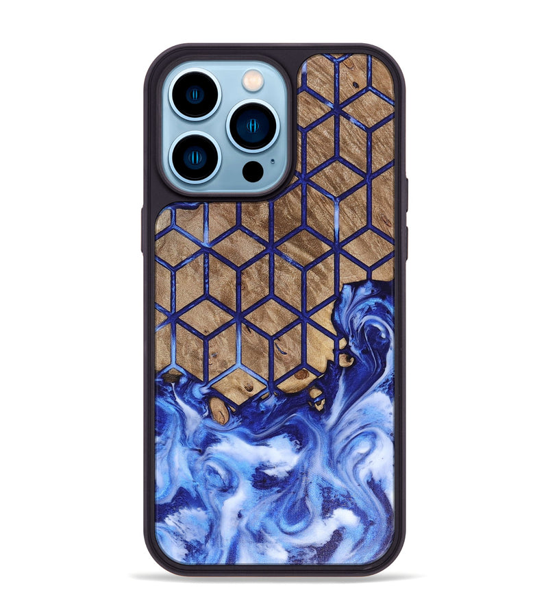 iPhone 14 Pro Max Wood Phone Case - Kurt (Pattern, 816386)