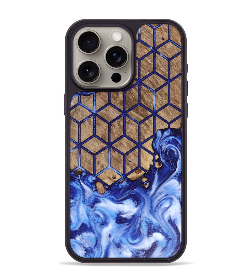 iPhone 15 Pro Max Wood Phone Case - Kurt (Pattern, 816386)