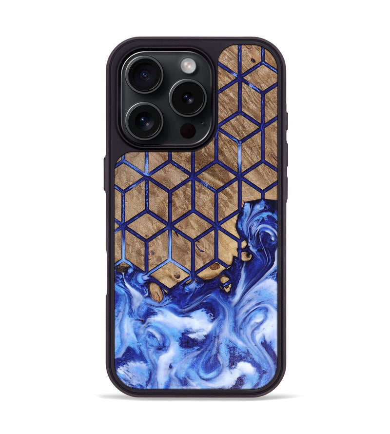 iPhone 16 Pro Wood Phone Case - Kurt (Pattern, 816386)