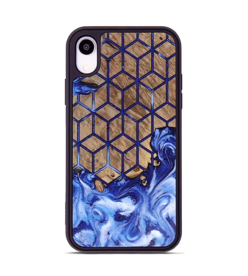 iPhone Xr Wood Phone Case - Kurt (Pattern, 816386)