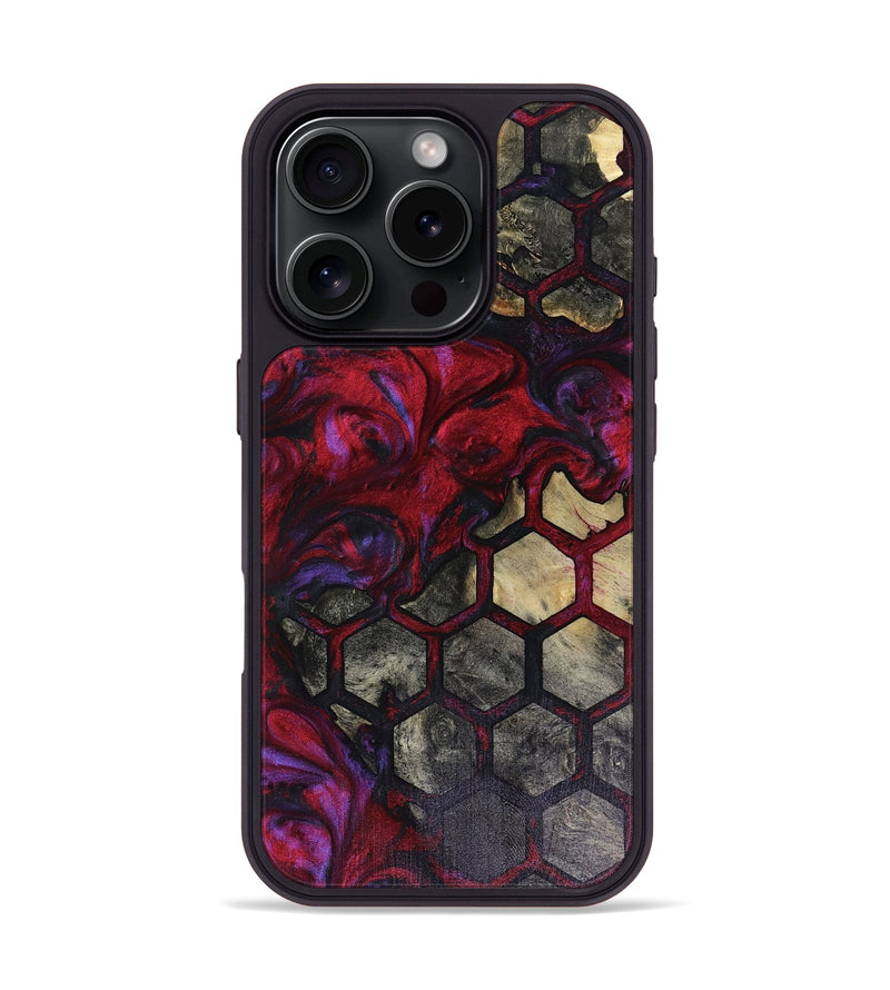 iPhone 16 Pro Wood Phone Case - Arrie (Pattern, 816389)