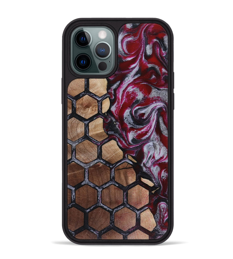 iPhone 12 Pro Max Wood Phone Case - Brennan (Pattern, 816398)