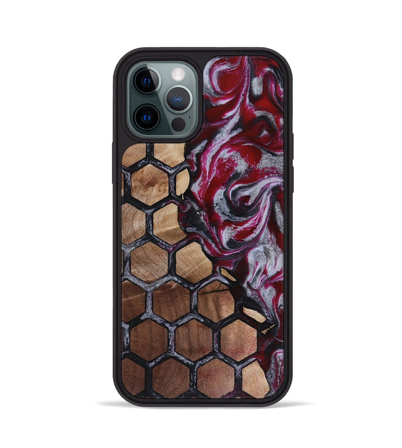 iPhone 12 Pro Wood Phone Case - Brennan (Pattern, 816398)