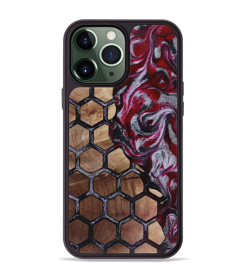 iPhone 13 Pro Max Wood Phone Case - Brennan (Pattern, 816398)