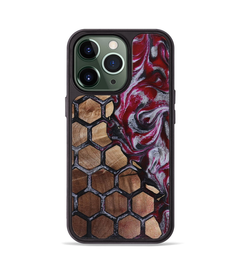 iPhone 13 Pro Wood Phone Case - Brennan (Pattern, 816398)