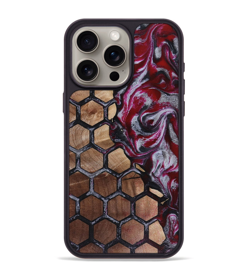 iPhone 15 Pro Max Wood Phone Case - Brennan (Pattern, 816398)