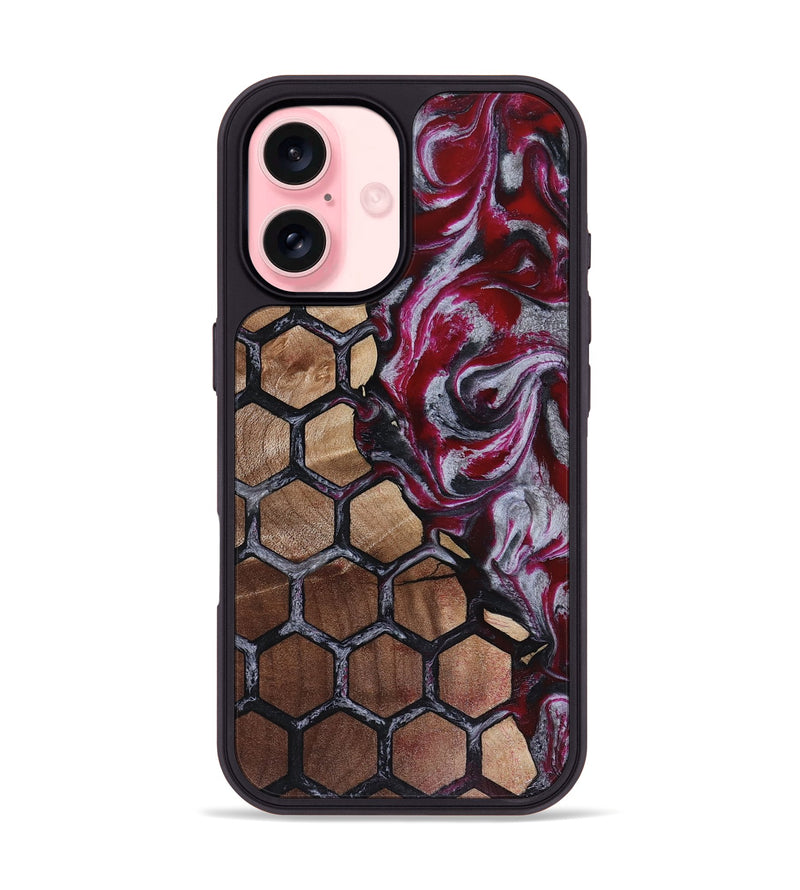 iPhone 16 Wood Phone Case - Brennan (Pattern, 816398)