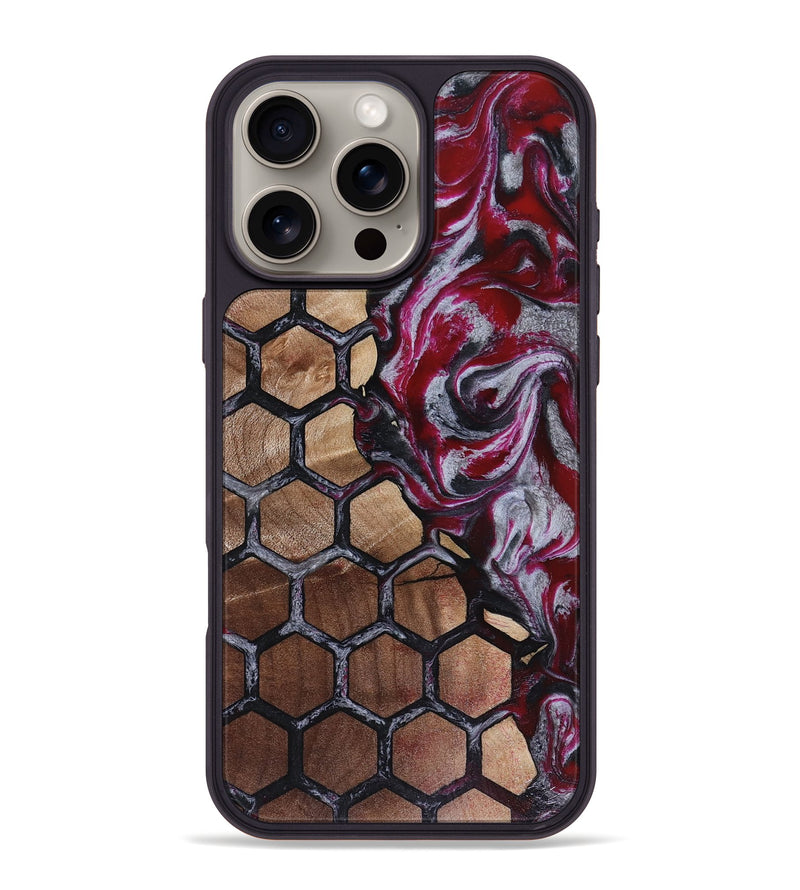 iPhone 16 Pro Max Wood Phone Case - Brennan (Pattern, 816398)