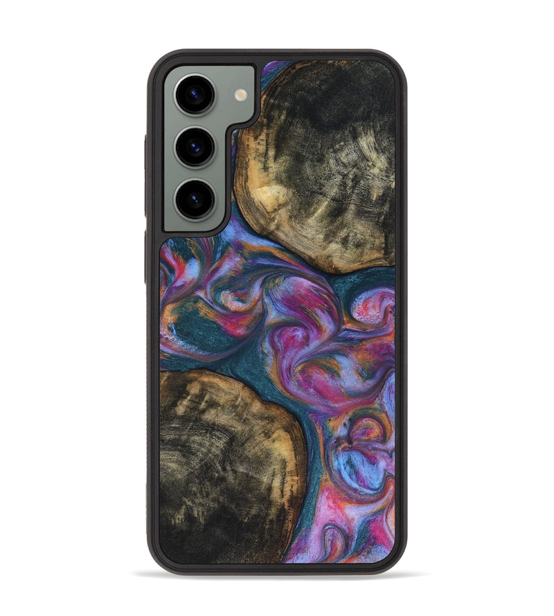 Galaxy S23 Plus Wood Phone Case - Maurine (Blue, 816402)