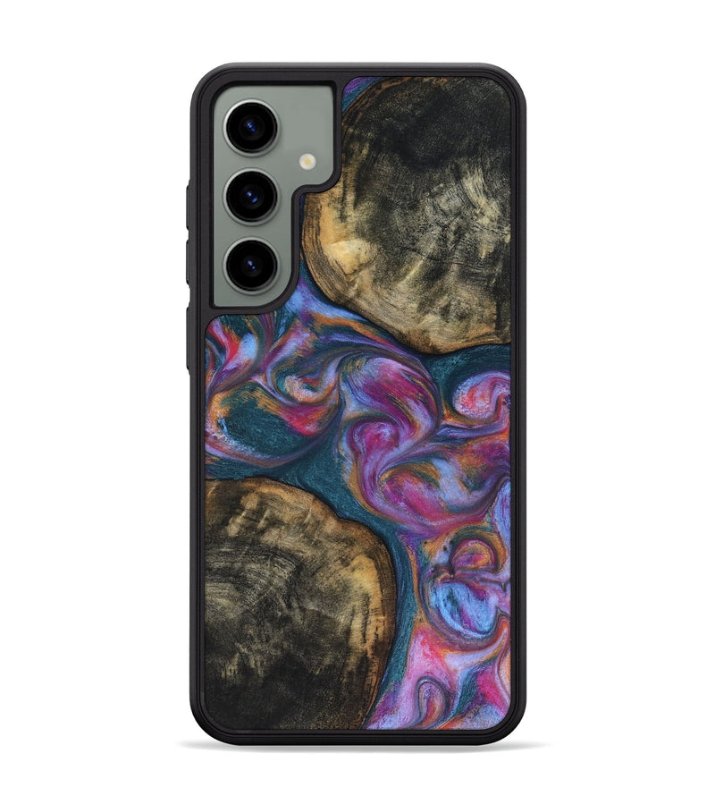 Galaxy S24 Plus Wood Phone Case - Maurine (Blue, 816402)