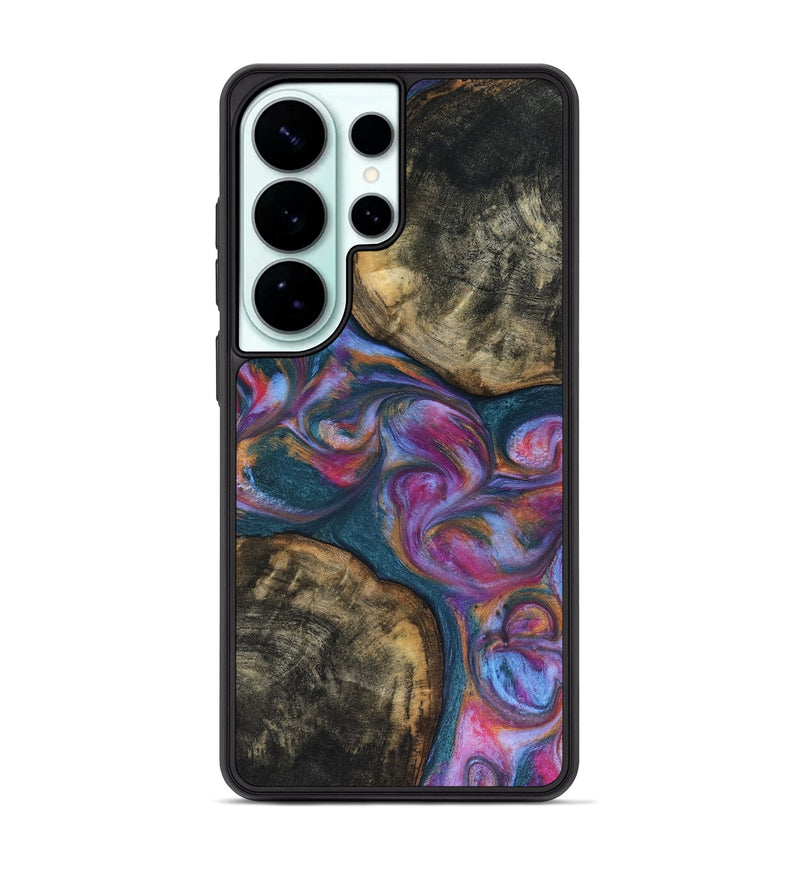 Galaxy S26 Ultra Wood Phone Case - Maurine (Blue, 816402)