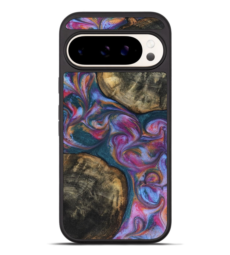Pixel 10 Pro XL Wood Phone Case - Maurine (Blue, 816402)