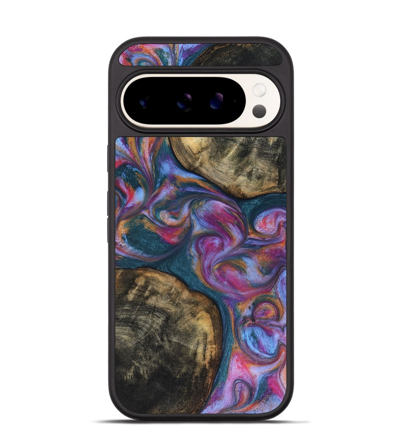Pixel 9 Pro Wood Phone Case - Maurine (Blue, 816402)