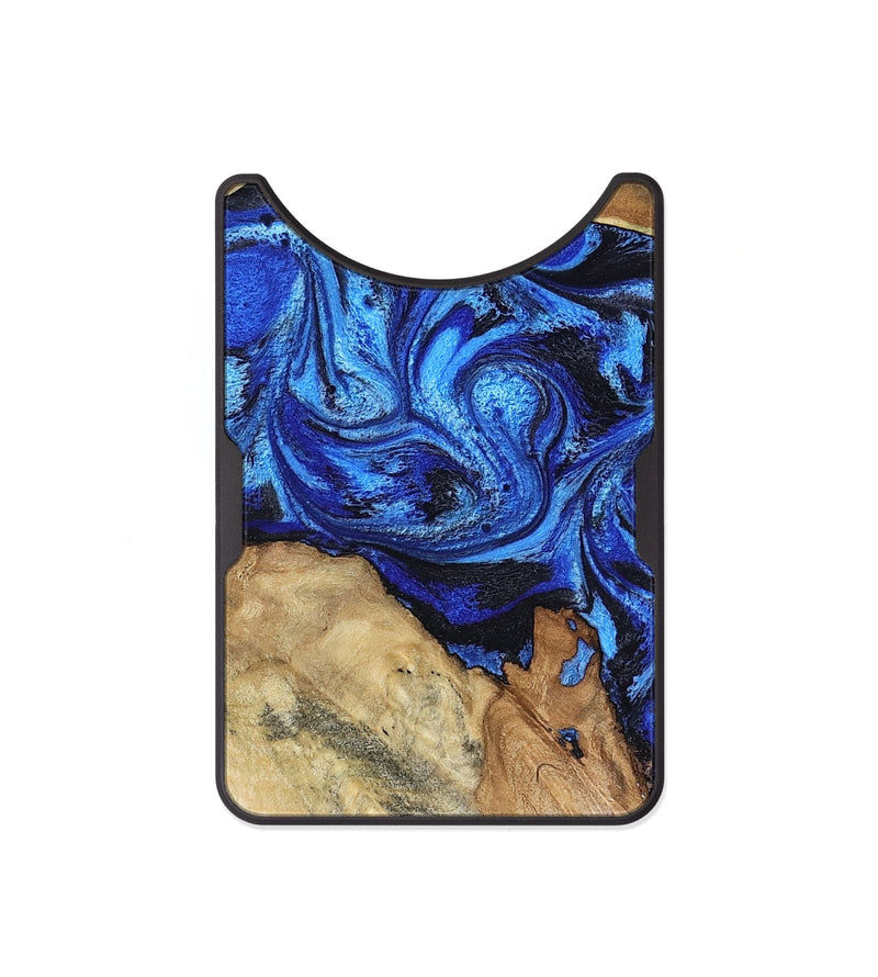 Alloy Wood Wallet - Rivka (Blue, 816404)