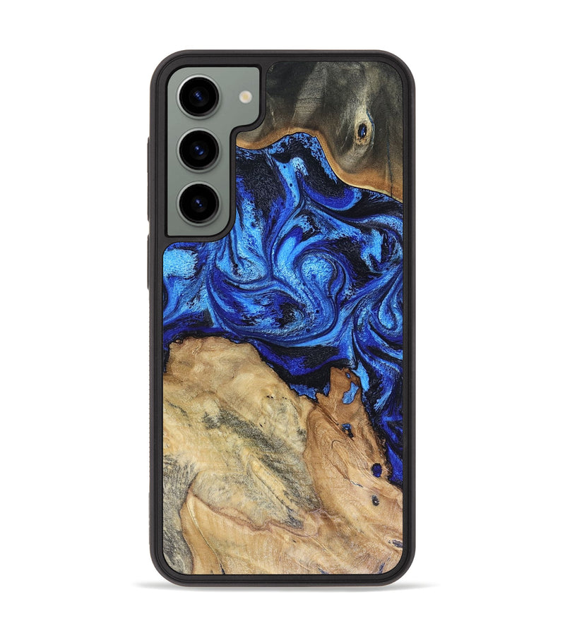 Galaxy S23 Plus Wood Phone Case - Rivka (Blue, 816404)