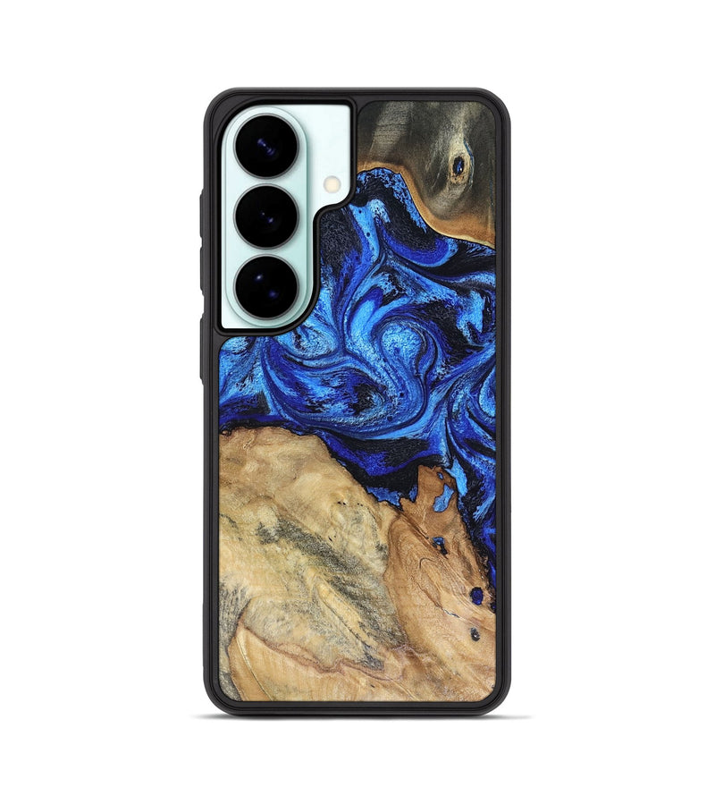 Galaxy S26 Wood Phone Case - Rivka (Blue, 816404)