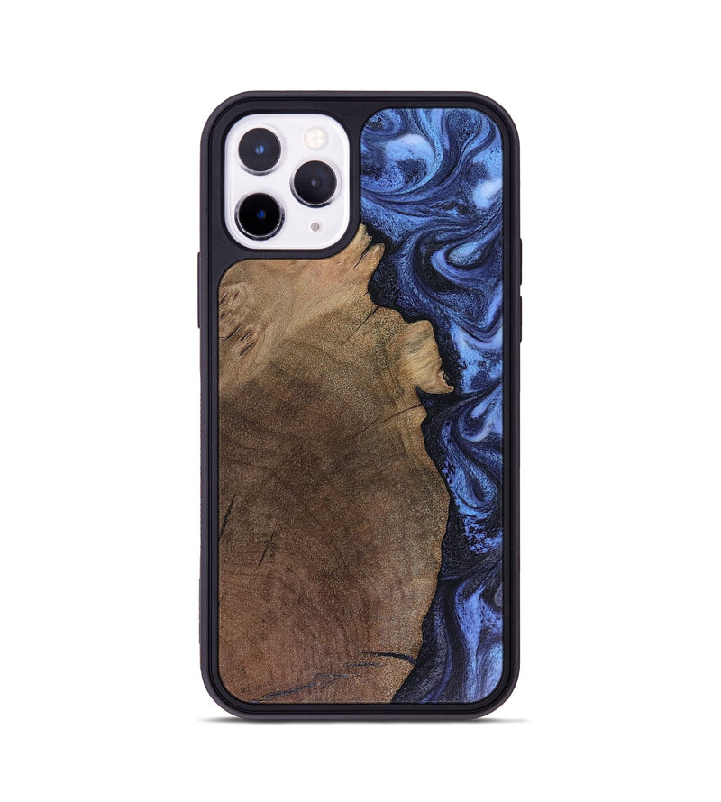 iPhone 11 Pro Wood Phone Case - Hampton (Blue, 816405)