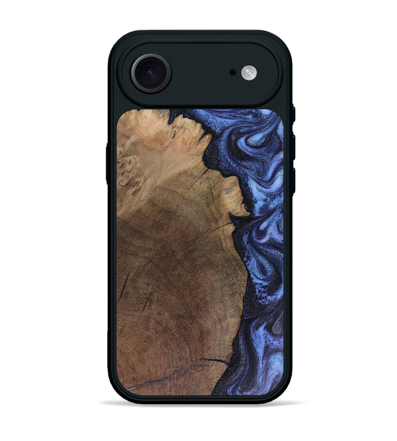 iPhone 17 Air Wood Phone Case - Hampton (Blue, 816405)