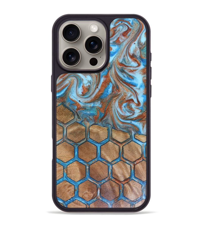iPhone 16 Pro Max Wood Phone Case - Tonja (Pattern, 816412)