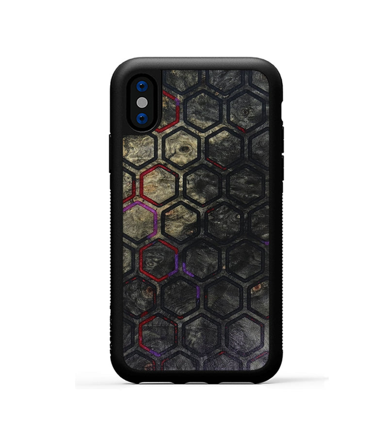 iPhone Xs Wood Phone Case - Lara (Pattern, 816423)
