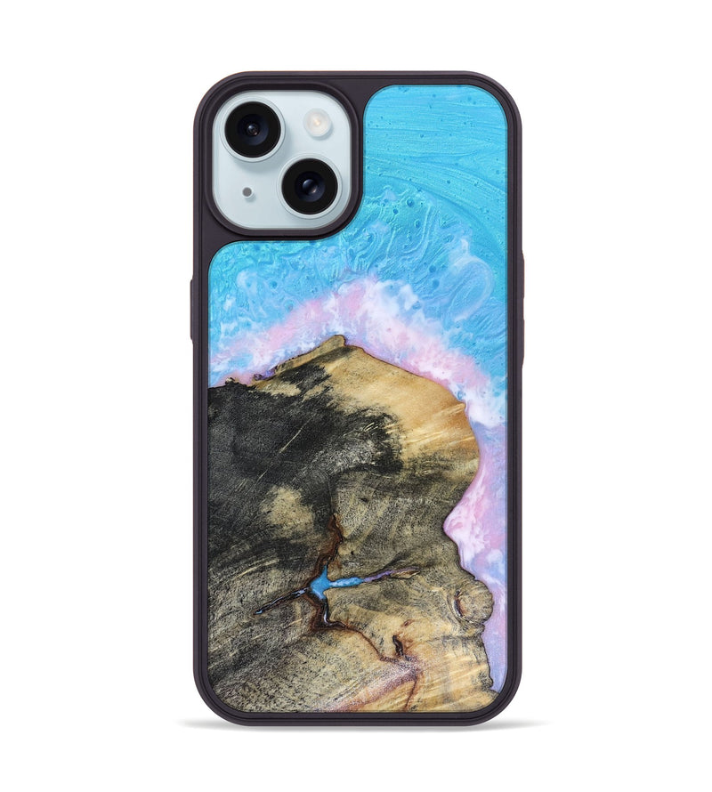 iPhone 15 Wood Phone Case - Roberto (Coastal, 816426)
