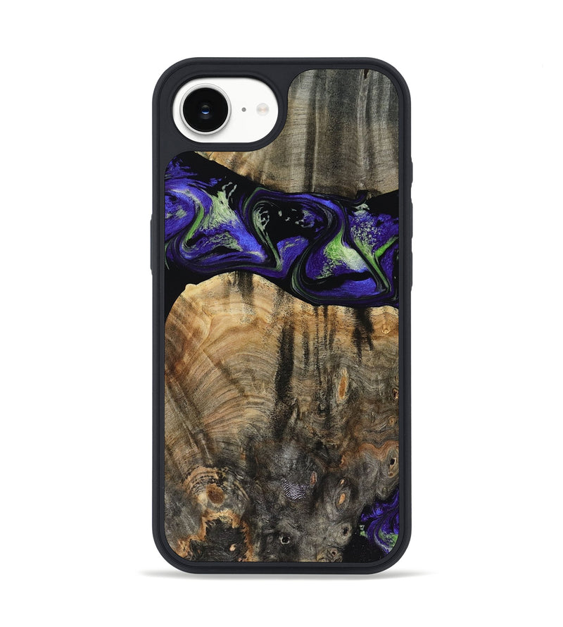 iPhone 16e Wood Phone Case - Loni (Purple, 816459)