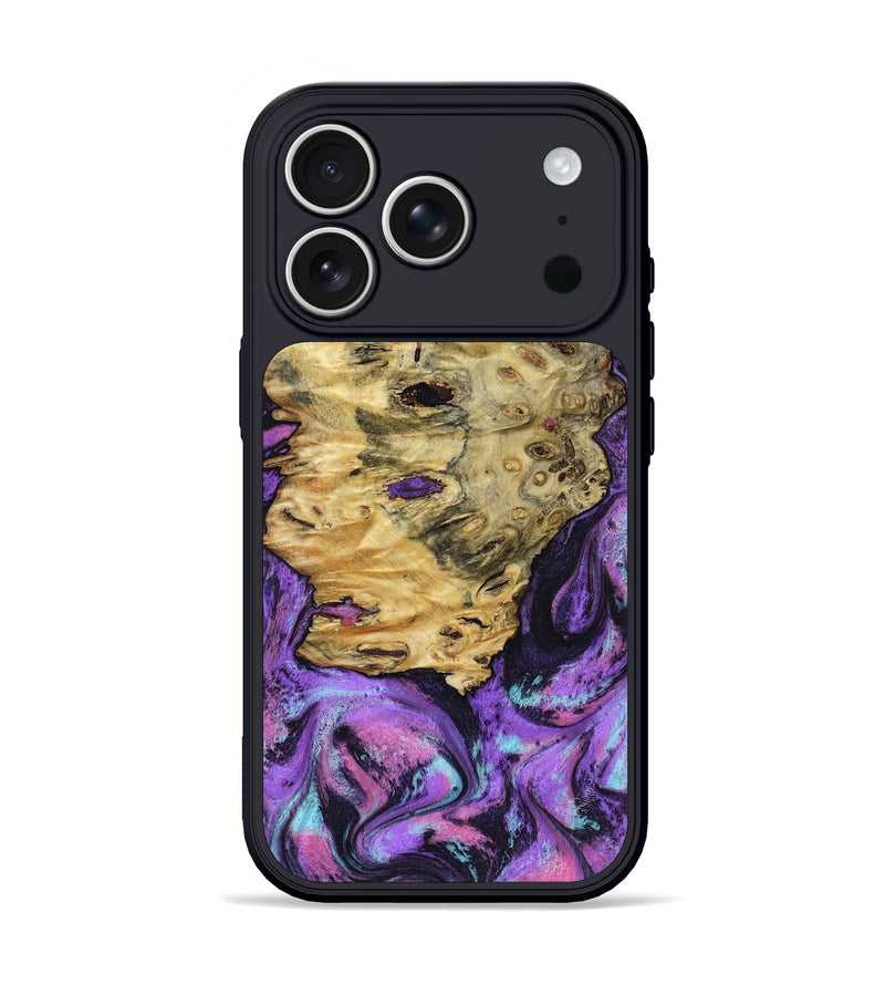 iPhone 17 Pro Wood Phone Case - Amare (Purple, 816462)