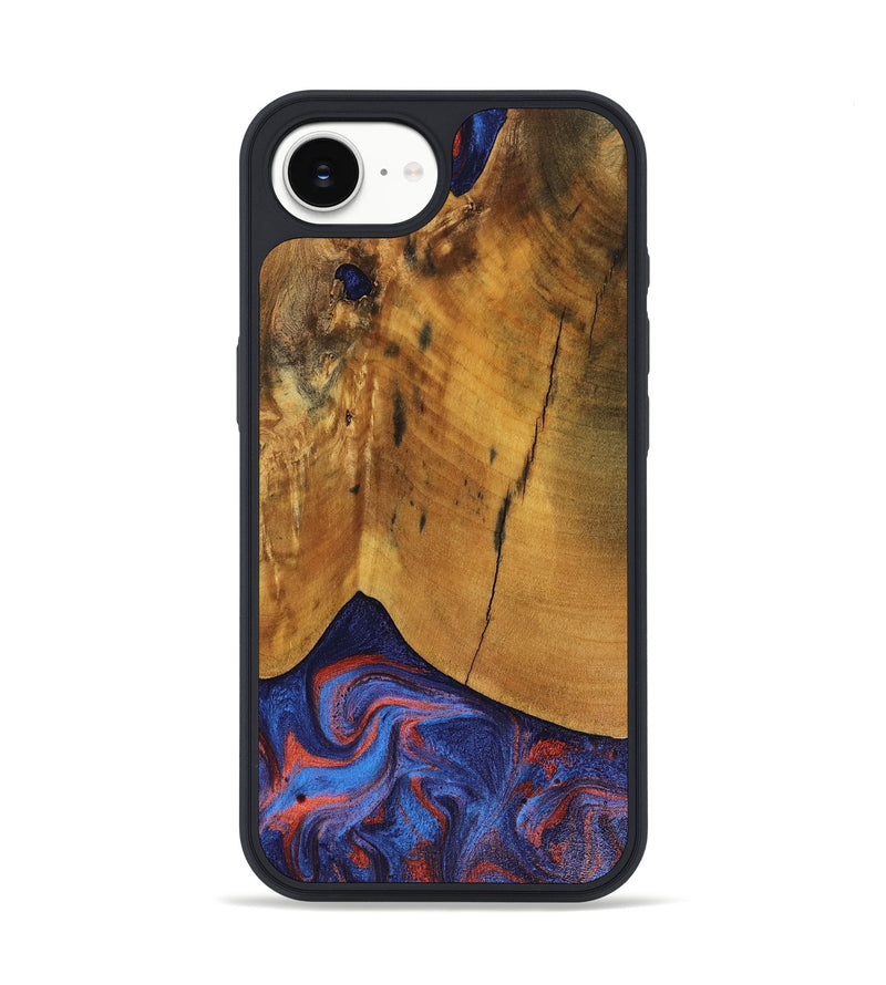 iPhone 17e Wood Phone Case - Benny (Red, 816465)
