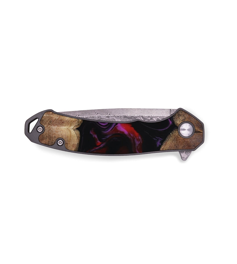 EDC Wood Pocket Knife - Lavinia (Red, 816466)