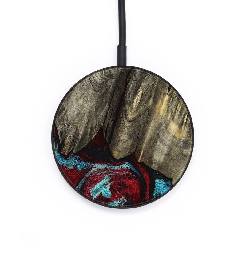 Circle Wood Wireless Charger - Cierra (Red, 816467)