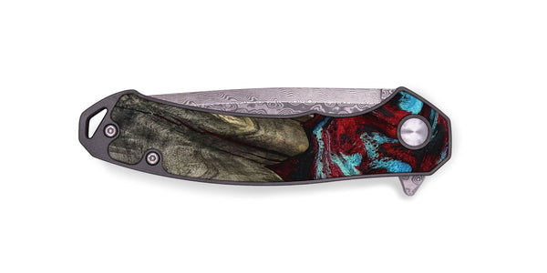 EDC Wood Pocket Knife - Cierra (Red, 816467)