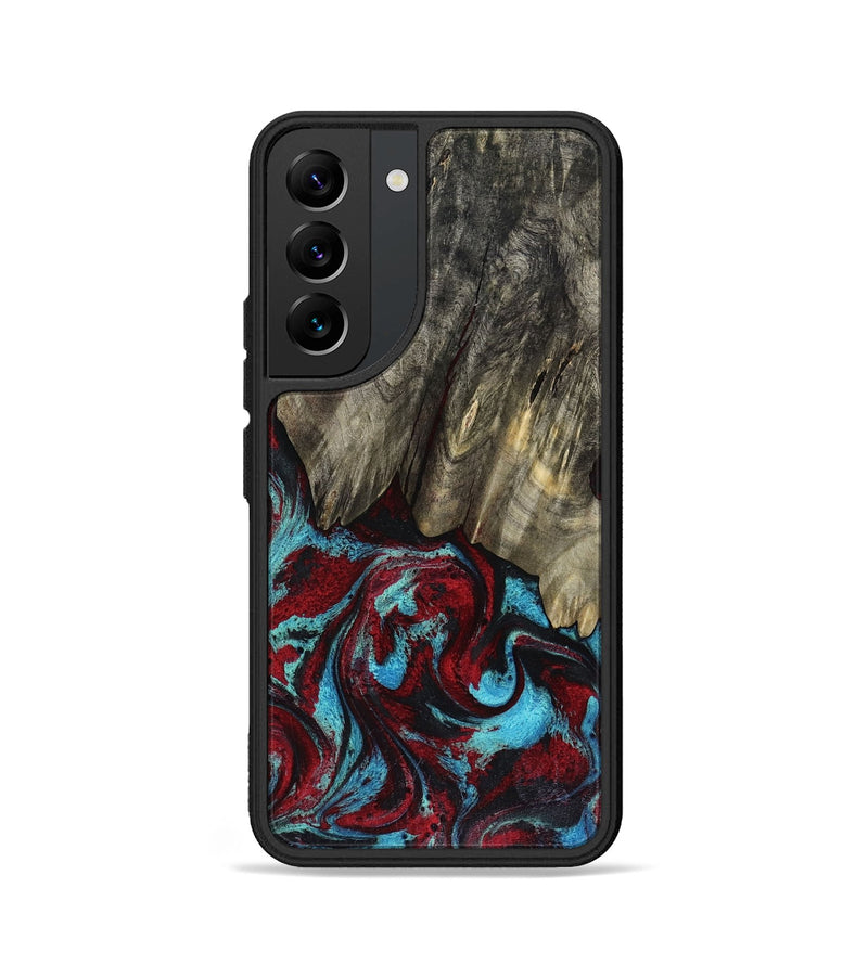 Galaxy S22 Wood Phone Case - Cierra (Red, 816467)