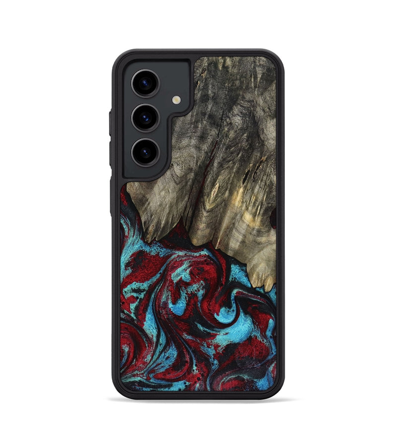Galaxy S24 Wood Phone Case - Cierra (Red, 816467)