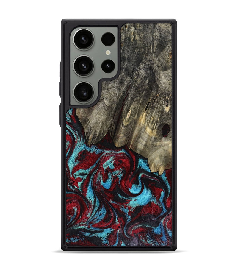 Galaxy S24 Ultra Wood Phone Case - Cierra (Red, 816467)