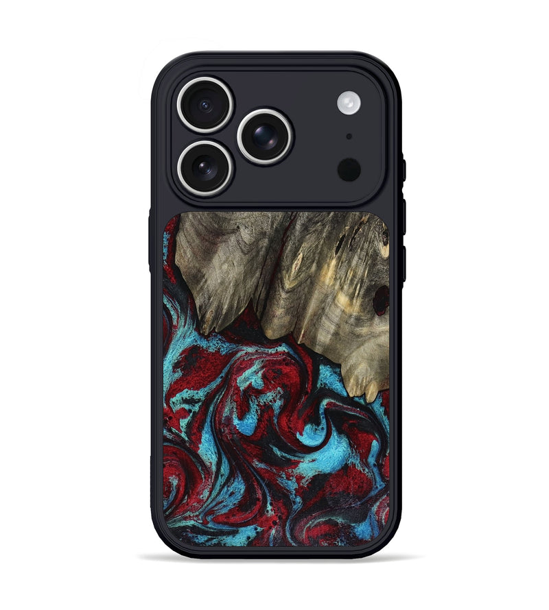 iPhone 17 Pro Wood Phone Case - Cierra (Red, 816467)