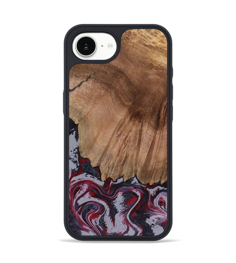 iPhone 17e Wood Phone Case - Edd (Red, 816470)