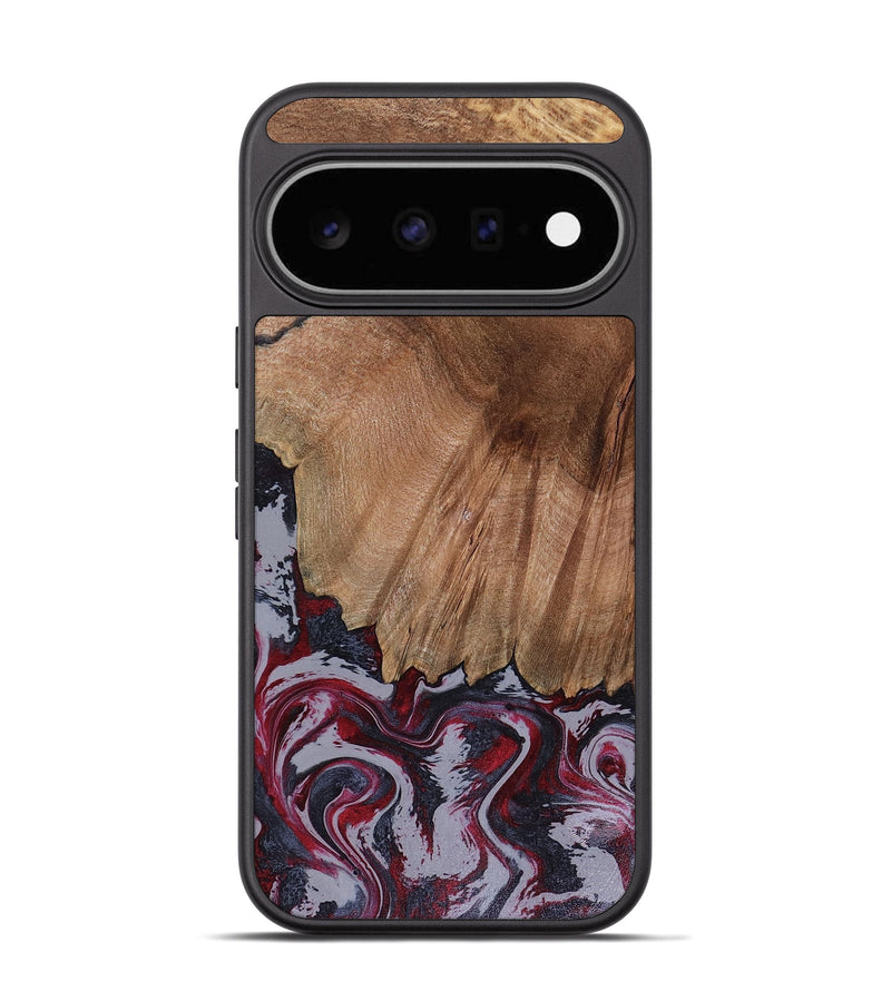 Pixel 11 Wood Phone Case - Edd (Red, 816470)
