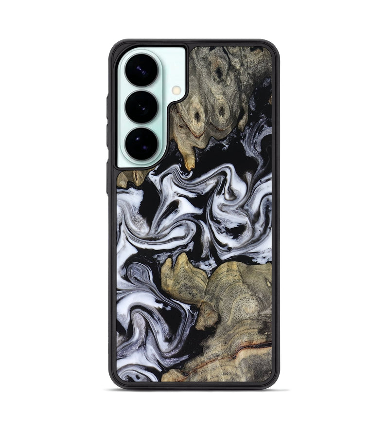 Galaxy S26 Plus Wood Phone Case - Rosina (Black & White, 816471)