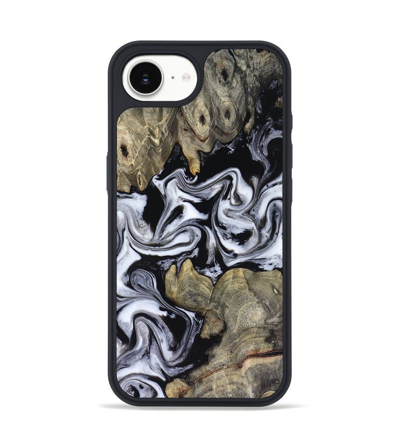 iPhone 17e Wood Phone Case - Rosina (Black & White, 816471)