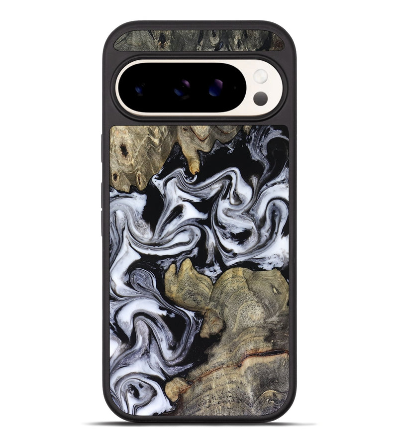 Pixel 10 Pro XL Wood Phone Case - Rosina (Black & White, 816471)