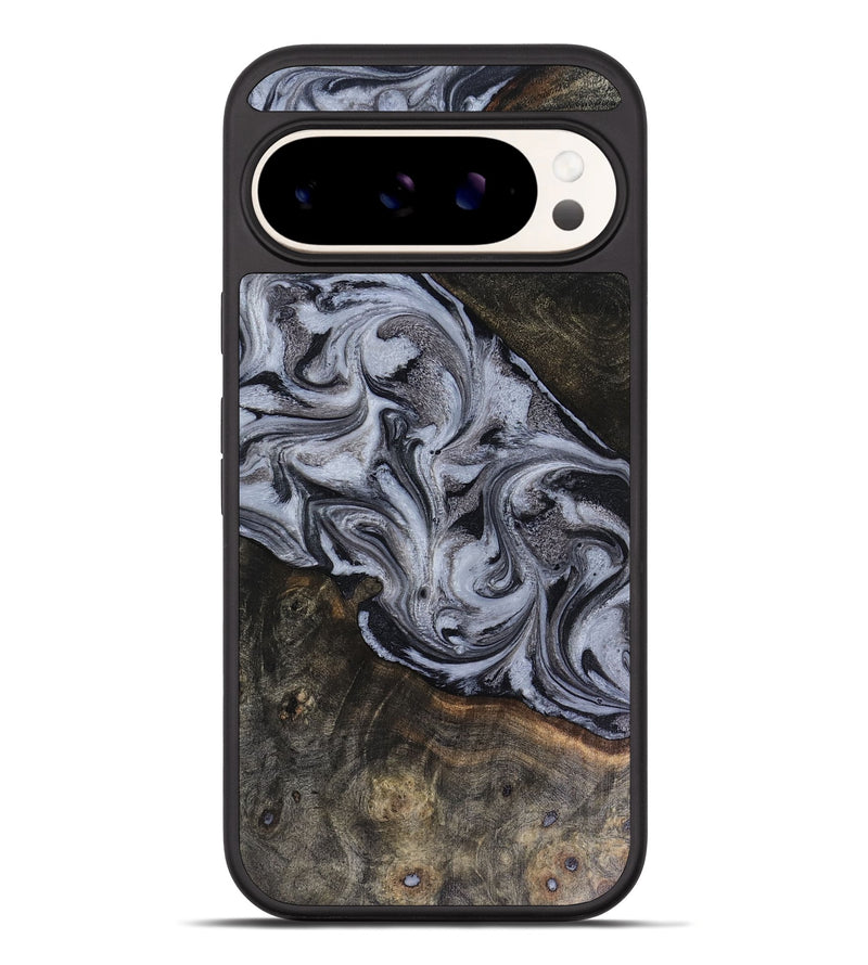 Pixel 10 Pro XL Wood Phone Case - Pam (Black & White, 816472)